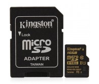 Карта пам'яті Secure Digital Card micro 32GB Kingston class 10 + adapter