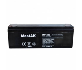 Акумуляторна батарея Mastak 12V 2.3Ah ( 178x34x60 ) 0.97кг