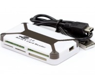 Кардрідер TD2028 USB 2.0 (Memory Stick (MS) , Secure Digital(SD), Micro SD/T-Flash(TF), M2 )