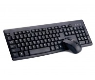 Клавіатура+миша HQ-Tech KM-32RF Black, 2.4G, USB nano