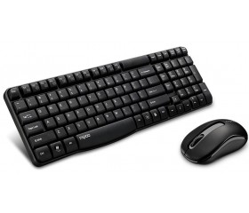 Комплект (клавіатура + миша) Rapoo X1800S Wireless, Black