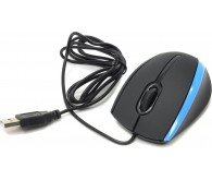 Миша DEFENDER MM-340 чорний+синій