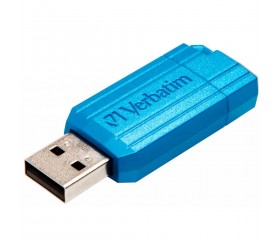 Флеш карта USB 16GB VERBATIM USB Drive 16 Gb STORE'N'GO PIN STRIPE BLUE