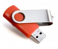 Флеш карта USB 32GB Goodram Twister Red (UTS3-0320R0R11)