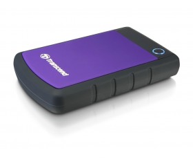 Зовнішній жорсткий диск USB HDD: Transcend StoreJet 25H3P 500GB 2.5 USB 3.0 Black/Purple