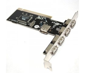 Контролер PCI-USB 4+1port (NEC chipset)