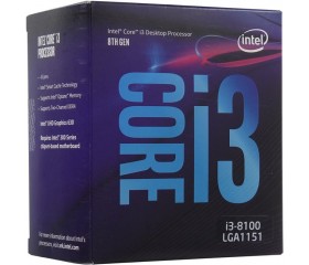 Процесор INTEL Core™ i3-8100 3.6 GHz Box (BX80684I38100)