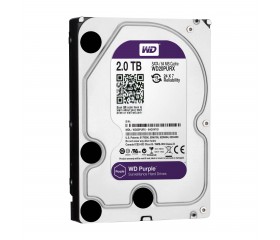 Накопичувач HDD: 2Tb 5400 SATA III Western Digital Purple 64MB WD20PURZ