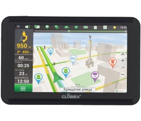 Автомобільний GPS навігатор Globex GE520 + Navitel 5