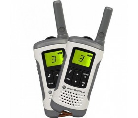 Портативна рація Motorola TLKR T50 White до 6 км, 0.5 Вт, 8 каналів, 121 субканалів, акумулятор, 5 м